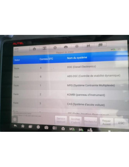 Interrupteur de leve vitre avant droit BMW SERIE 1 E87 PHASE 1 Diesel