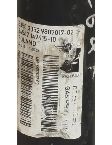 Amortisseur arriere gauche MINI MINI 2 R60 COUNTRYMAN BREAK Diesel