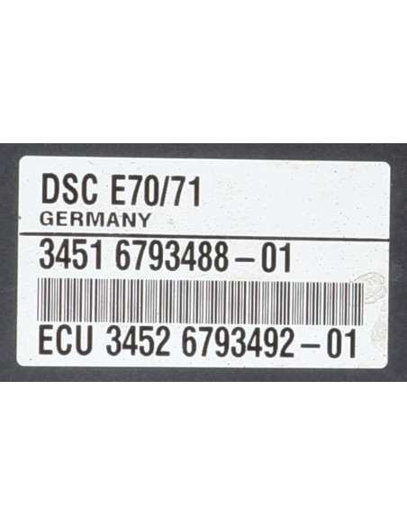 Bloc ABS (freins anti-blocage) BMW X5 E70 PHASE 2 Diesel