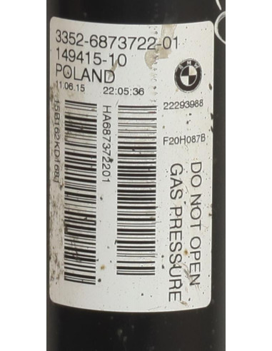 Amortisseur arriere droit BMW SERIE 1 F20 PHASE 1 Diesel