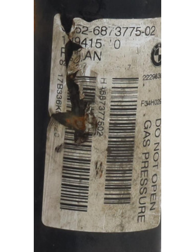 Amortisseur arriere gauche BMW SERIE 3 F34 GRAN TURISMO PHASE 2 Diesel