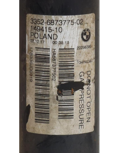 Amortisseur arriere droit BMW SERIE 3 F34 GRAN TURISMO PHASE 2 Diesel