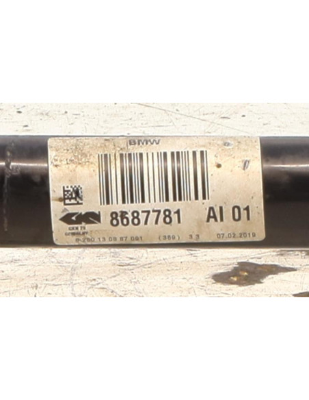 Cardan gauche (transmission) BMW X3 G01 PHASE 1 Diesel