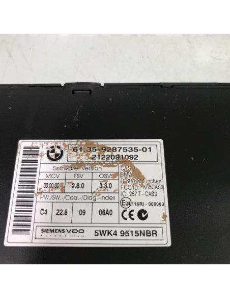 Kit de demarrage BMW X1 E84 PHASE 2 Diesel