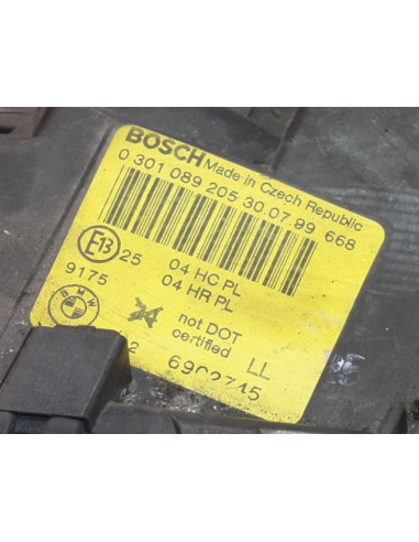 Optique avant principal gauche (feux)(phare) BMW SERIE 3 E46 PHASE 1 Diesel