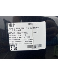 Pare soleil droit BMW SERIE 1 E87 PHASE 2 Diesel 2