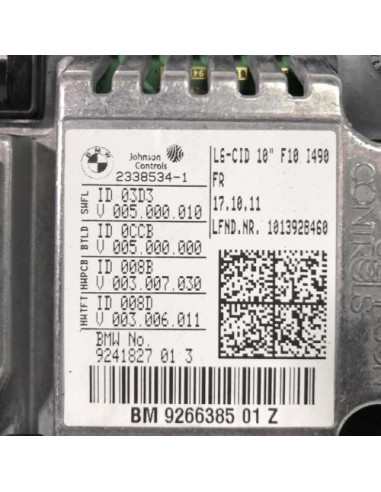 Ecran GPS BMW SERIE 5 F11 TOURING PHASE 1 BREAK Diesel