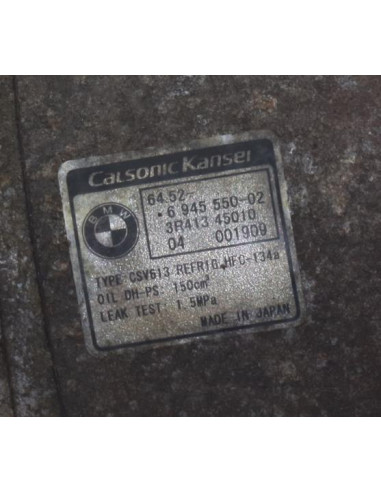 Compresseur clim BMW Z4 E85 ROADSTER PHASE 1 CABRIOLET Essence