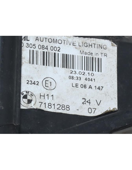 Anti brouillard droit (feux) BMW SERIE 1 E81 Diesel