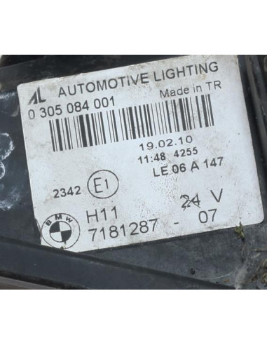Anti brouillard gauche (feux) BMW SERIE 1 E81 Diesel