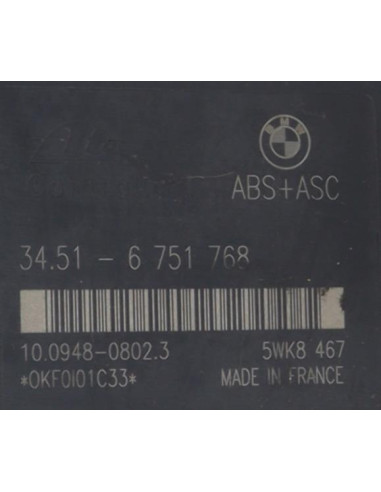 Bloc ABS (freins anti-blocage) BMW SERIE 3 E46 PHASE 1 Diesel