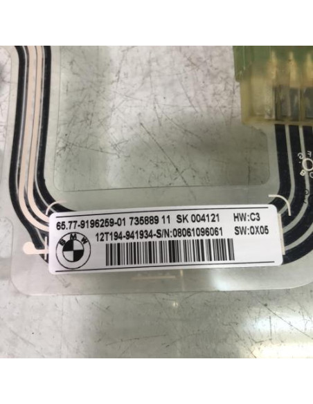 Tapis sensitif passager BMW X1 E84 PHASE 2 Diesel