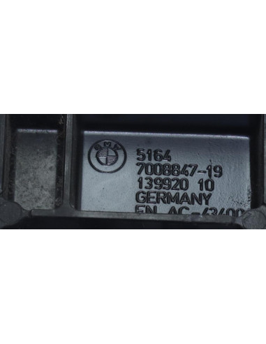 Support de phare gauche (tôle) BMW SERIE 6 E63 COUPE PHASE 1 Essence