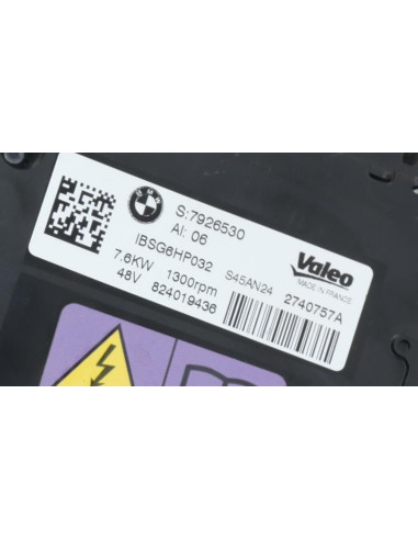 Alterno-demarreur BMW SERIE 5 G60 Diesel/Hybride