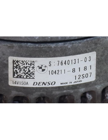 Alternateur BMW X1 F48 PHASE 1 Diesel