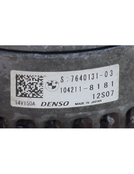 Alternateur BMW X1 F48 PHASE 1 Diesel