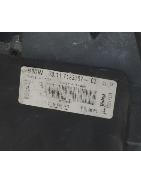 Optique avant principal gauche (feux)(phare) BMW SERIE 1 E81 