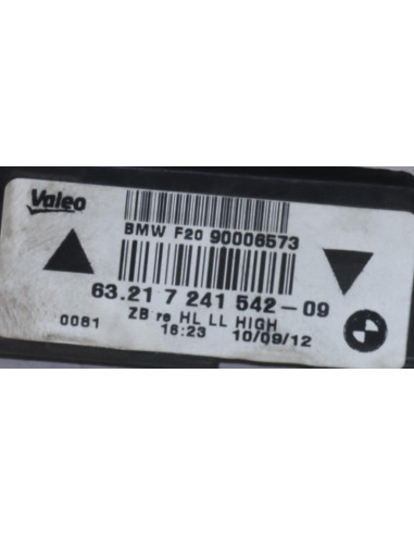 Feu arriere principal droit (feux) BMW SERIE 1 F20 PHASE 1 