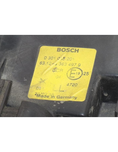 Optique avant principal gauche (feux)(phare) BMW SERIE 3 E36 