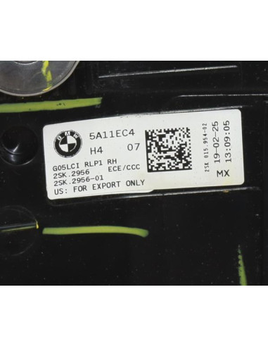 Feu arriere principal droit (feux) BMW X5 G05 PHASE 2 