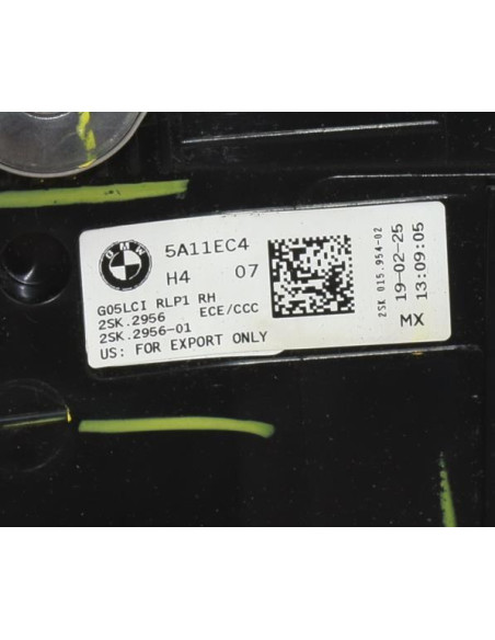 Feu arriere principal droit (feux) BMW X5 G05 PHASE 2 