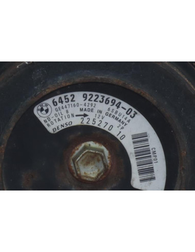 Compresseur clim BMW SERIE 1 F20 PHASE 1 Diesel