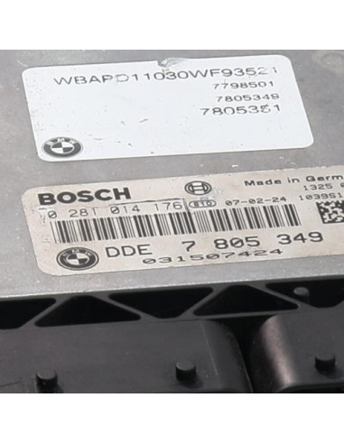Calculateur moteur BMW SERIE 1 E87 PHASE 1 Diesel