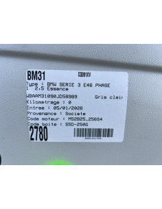 Leve vitre electrique avant gauche BMW SERIE 3 E46 PHASE 1 Essence 2