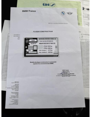 Echangeur air (Intercooler) BMW SERIE 5 F10 PHASE 1 Essence
