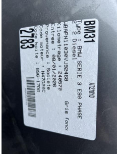 Panneau de porte avant droit BMW SERIE 3 E90 PHASE 2 Diesel 2