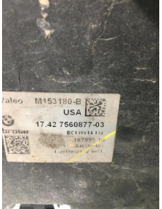 Moto ventilateur radiateur BMW X3 F25 PHASE 1 Essence