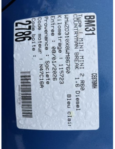 Porte fusible MINI MINI 2 R60 COUNTRYMAN BREAK Diesel 2