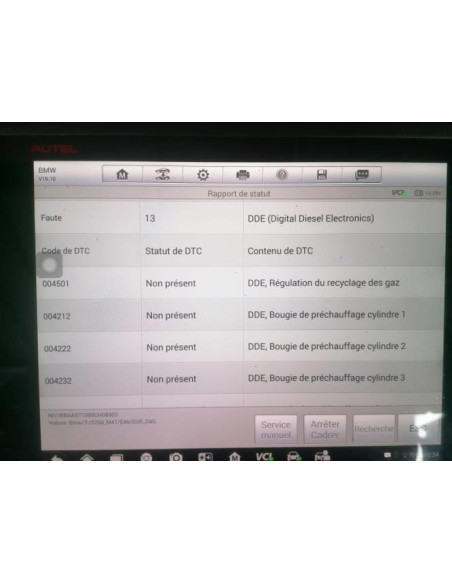 Capteur ABS avant droit BMW SERIE 3 E46 PHASE 2 Diesel