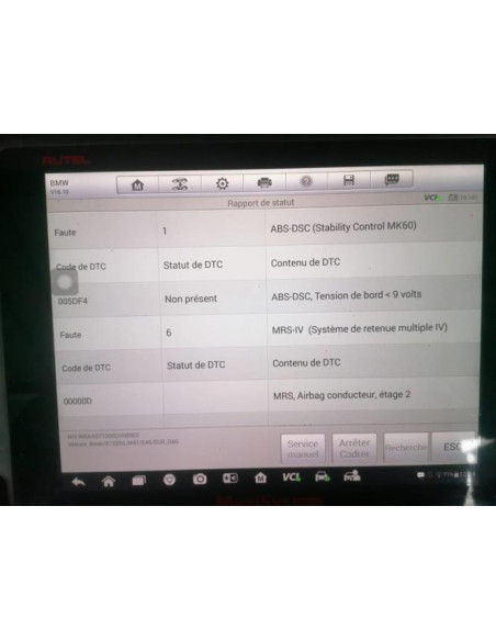 Capteur ABS avant droit BMW SERIE 3 E46 PHASE 2 Diesel