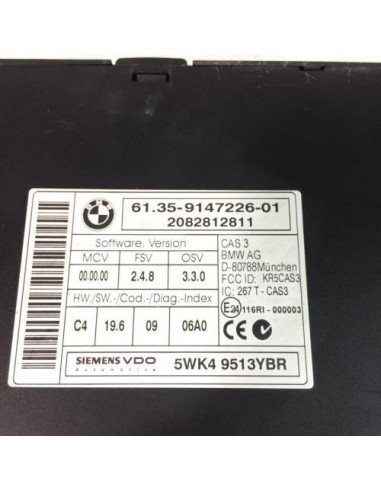 Kit de demarrage BMW SERIE 1 E87 PHASE 2 Diesel