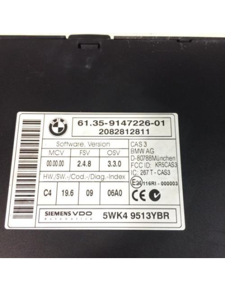 Kit de demarrage BMW SERIE 1 E87 PHASE 2 Diesel