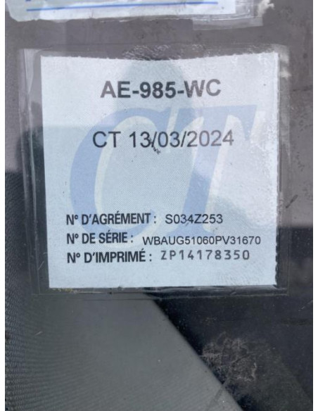 Com (Bloc Contacteur Tournant+Commodo Essuie Glace+Commodo Phare) BMW SERIE 1 E87 PHASE 1 Diesel