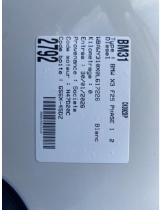 Joint de porte arriere droite BMW X3 F25 PHASE 1 Diesel 2