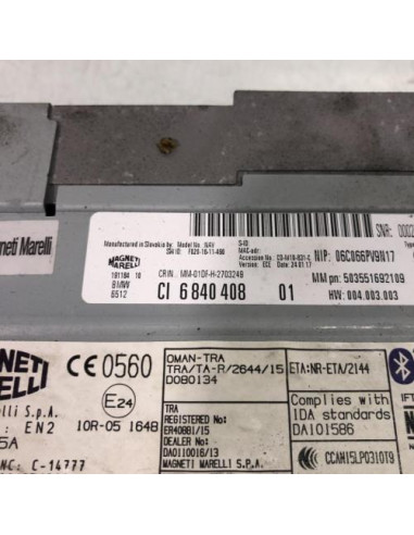 Autoradio d'origine BMW SERIE 1 F21 PHASE 2 Diesel