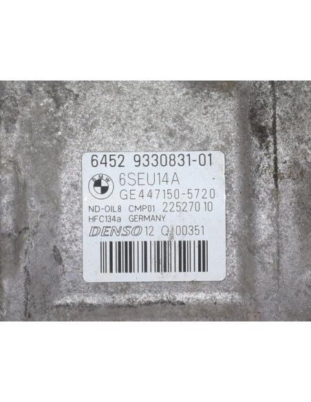 Compresseur clim BMW SERIE 1 F20 PHASE 1 Diesel