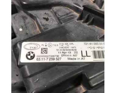 Optique avant principal gauche (feux)(phare) BMW SERIE 3 F31 TOURING PHASE 1 BREAK Diesel