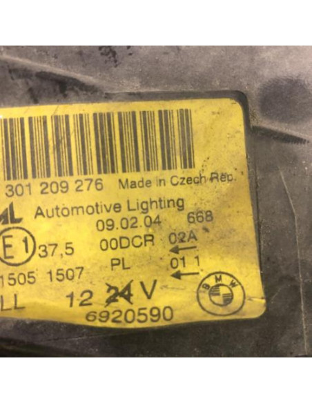 Optique avant principal droit (feux)(phare) BMW SERIE 3 E46 COUPE PHASE 2 Diesel