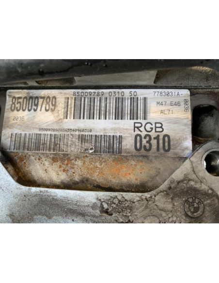 Moteur BMW SERIE 3 E46 PHASE 1 Diesel
