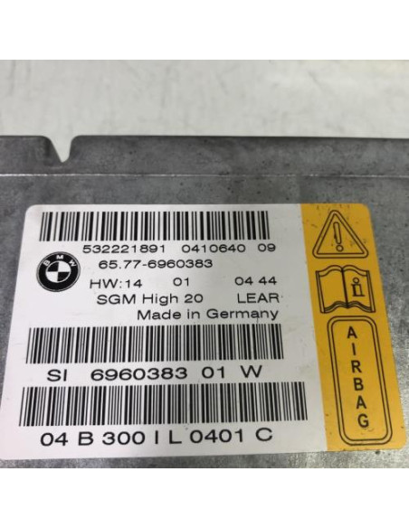 Boitier air bag BMW SERIE 5 E60 PHASE 2 Diesel