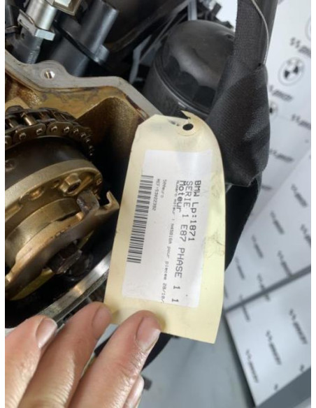 Moteur BMW SERIE 1 E87 PHASE 1 Essence