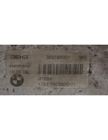 Radiateur huile BMW SERIE 5 E60 PHASE 1 Diesel