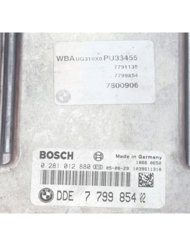 Calculateur moteur BMW SERIE 1 E87 PHASE 1 Diesel
