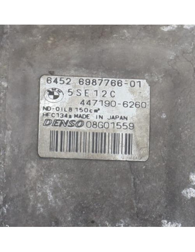 Compresseur clim BMW SERIE 1 E87 PHASE 1 Diesel