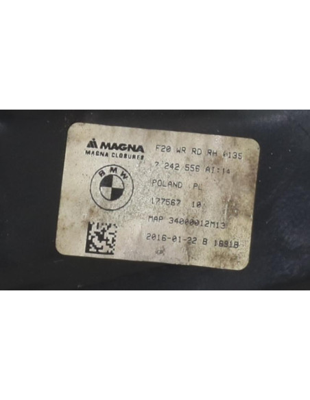 Leve vitre electrique arriere droit BMW SERIE 1 F20 PHASE 2 Diesel