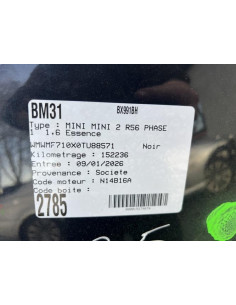 Cardan droit (transmission) MINI MINI 2 R56 PHASE 1 Essence 2